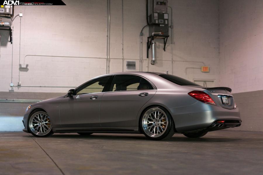  Mercedes-AMG S63 on ADV.1 Wheels (ADV10.0) 2015 года  (фото 25 из 27)